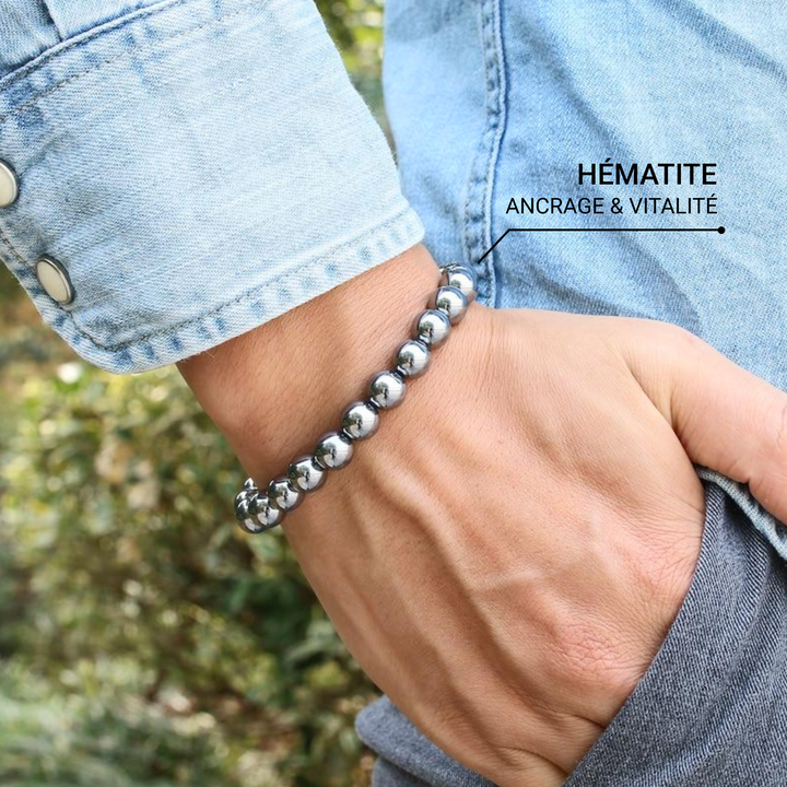 "Energy Force" Hematite Bracelet