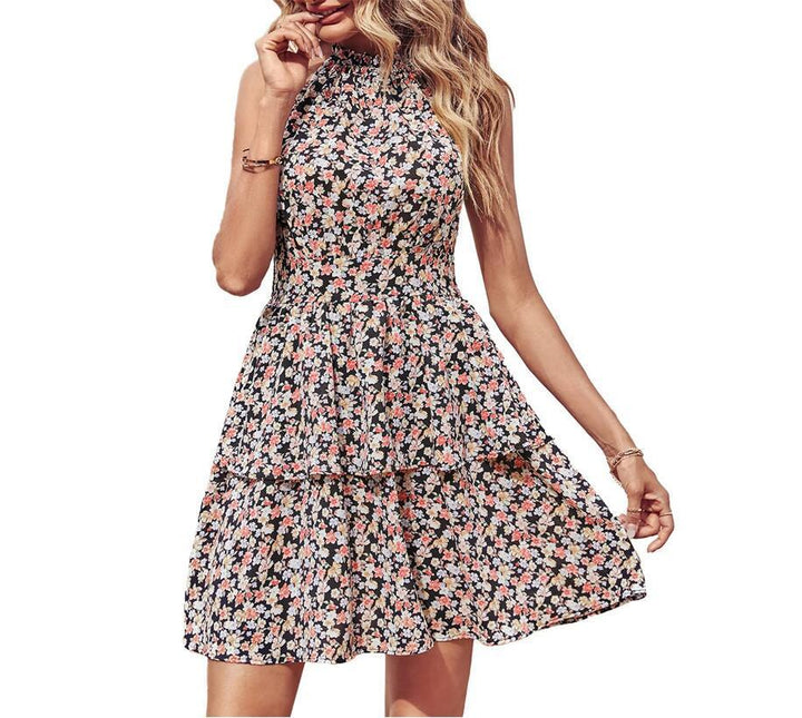 Summer Dress with Ruffles