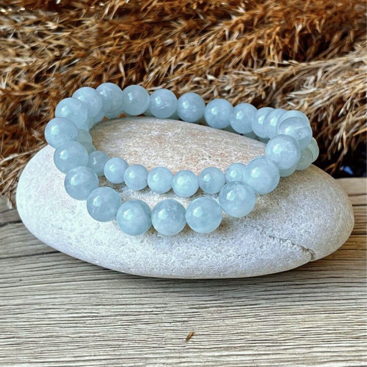 "Bonheur" Bracelet in Aquamarine