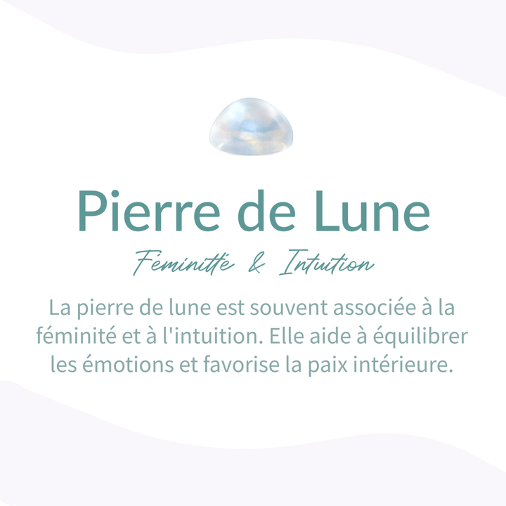 "Intuitive Moon" Ring in Moonstone & Silver