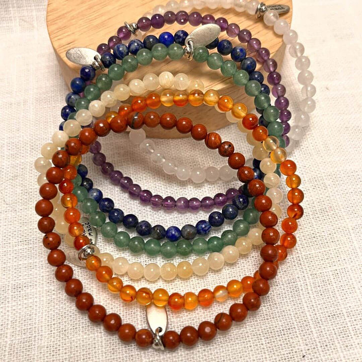 Set "Opening of the 7 Chakras" in Natural Stones