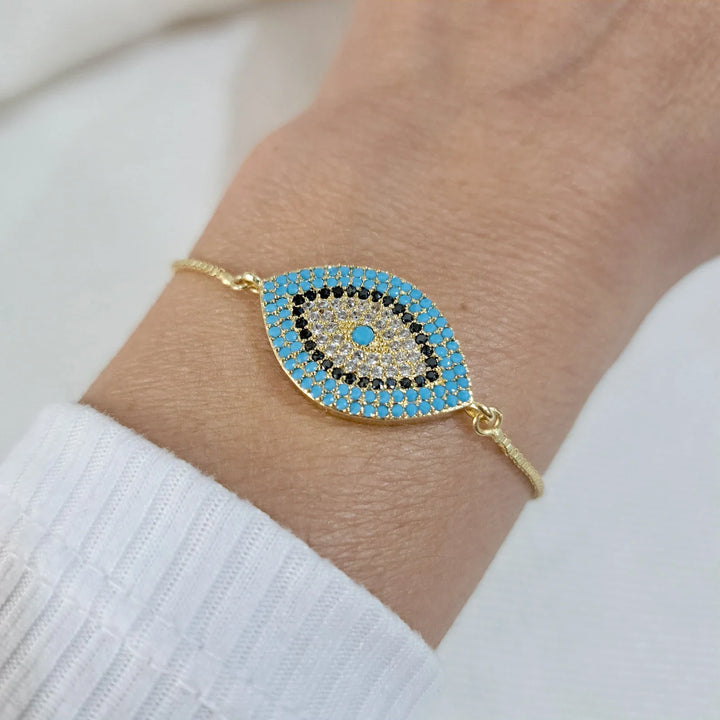 Blue Eye Bracelet - Protection Against the Evil Eye