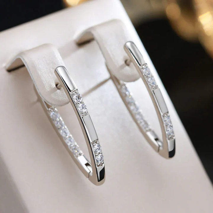 Sylvia Eleganta Zirconia Earrings