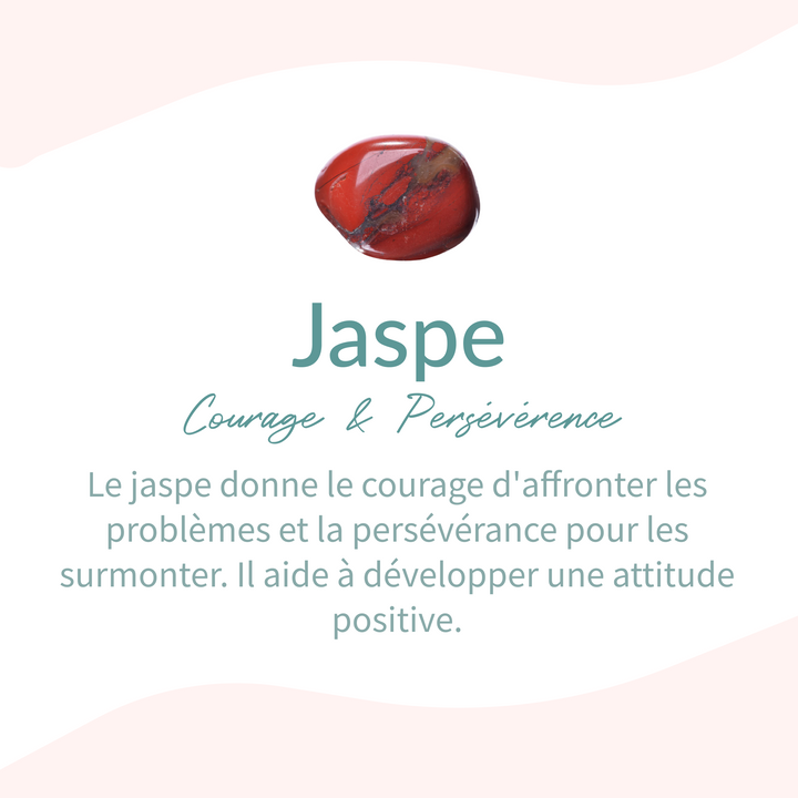 "Larme Ethnique" Jasper Earrings