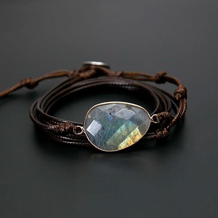"Libération" Bracelet in Labradorite