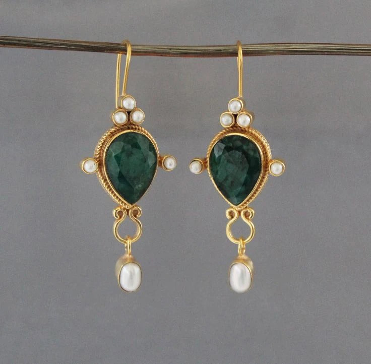 Vintage Pearl Earrings Gaby