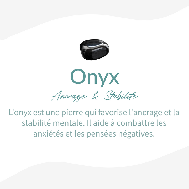"Inner Protection" Onyx Earrings
