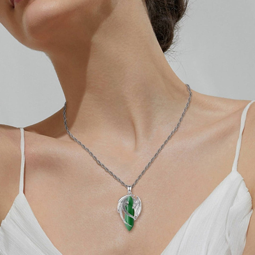 "Dragon" Pendant in Natural Stone