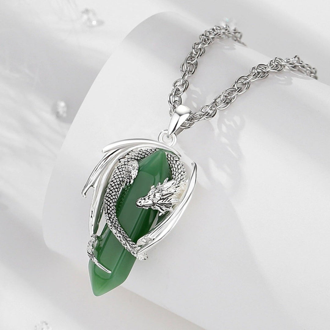 "Dragon" Pendant in Natural Stone