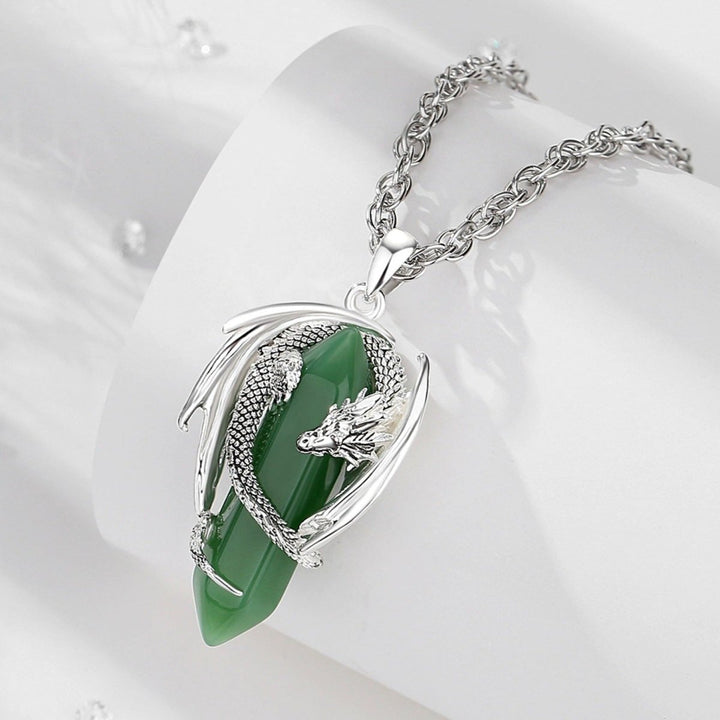 "Dragon" Pendant in Natural Stone