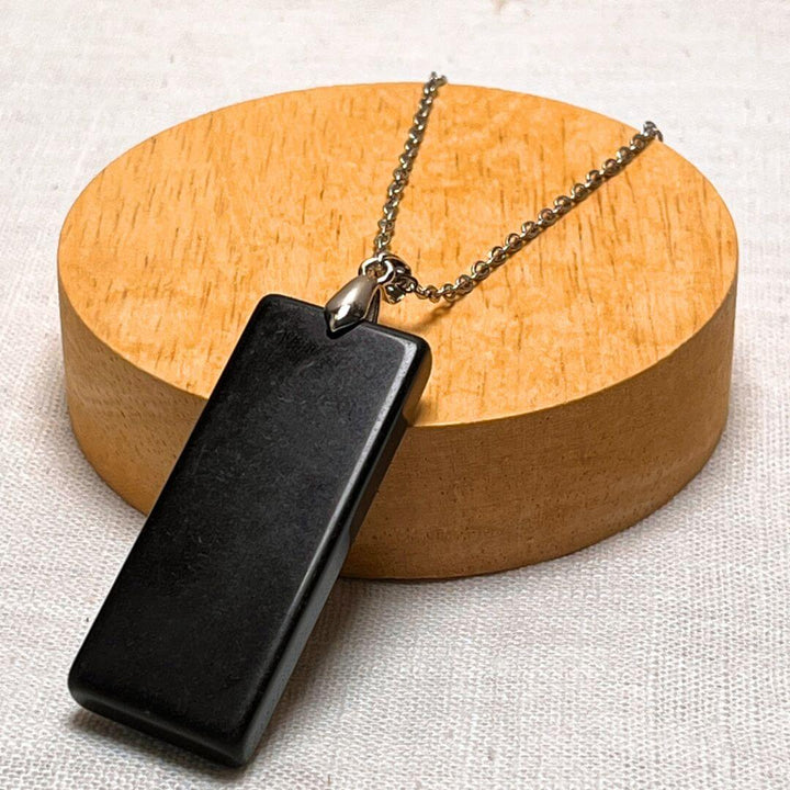 "Elegance & Power" Pendant in Natural Stone