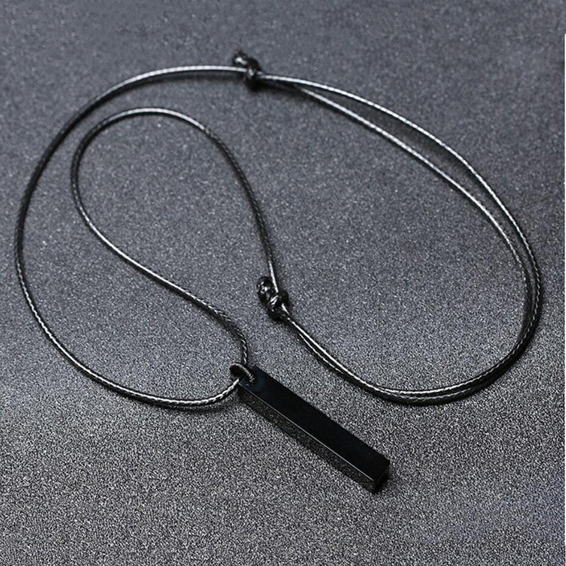 "Protection" Pendant in Black Obsidian