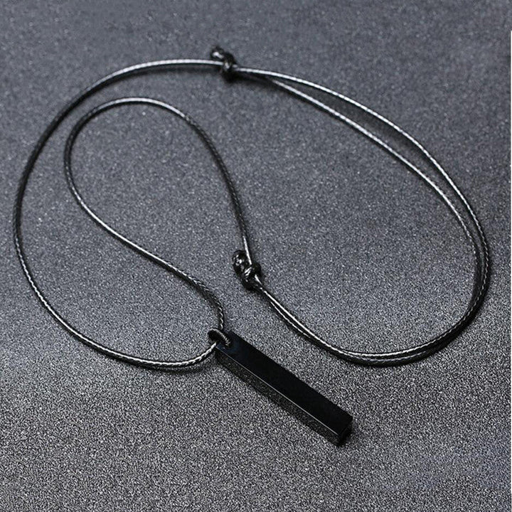 "Protection" Pendant in Black Obsidian