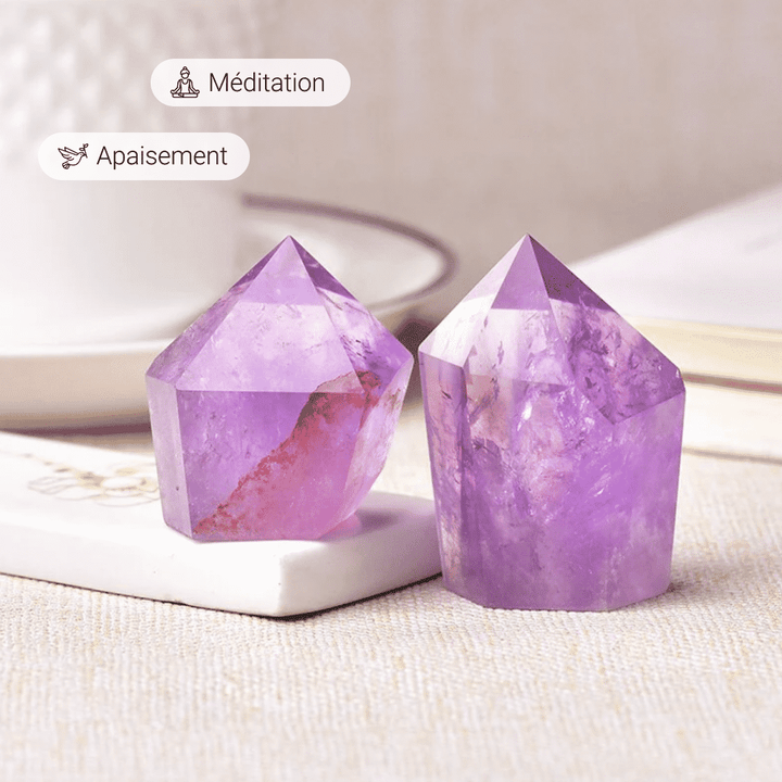 "Dulce Sueños" Point in Amethyst