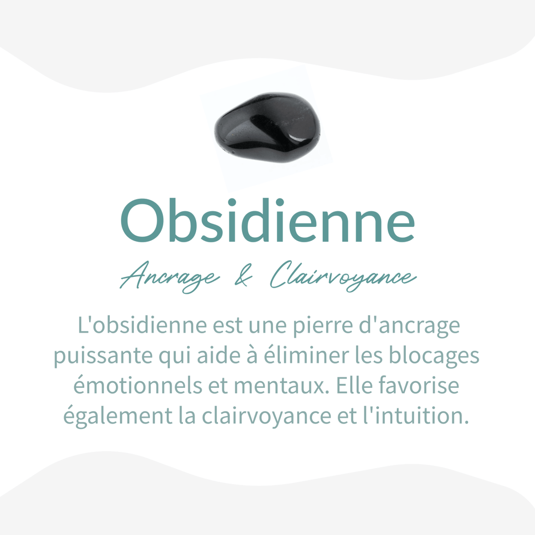 Black Obsidian Protective Point