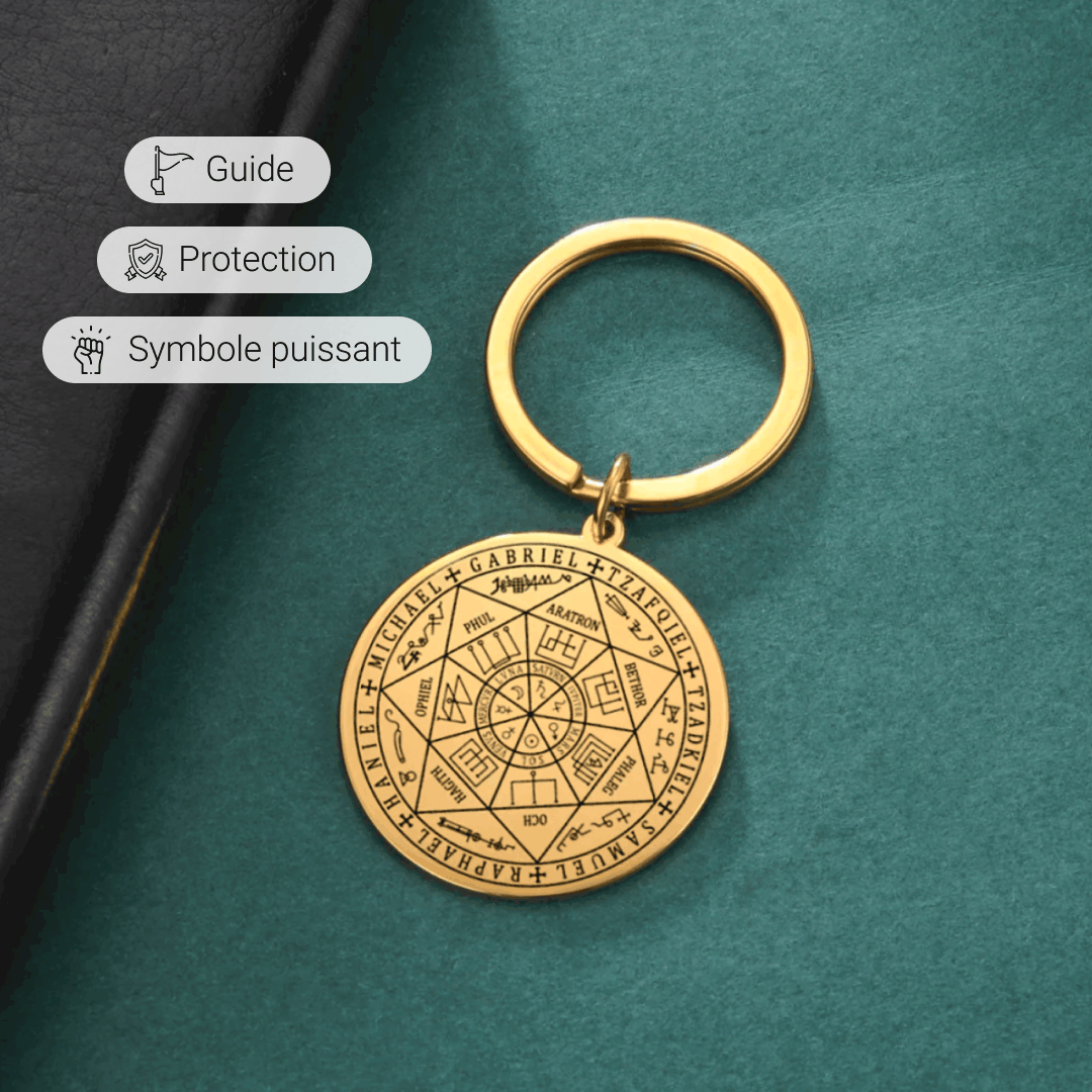 Keychain Seal of the 7 Archangels