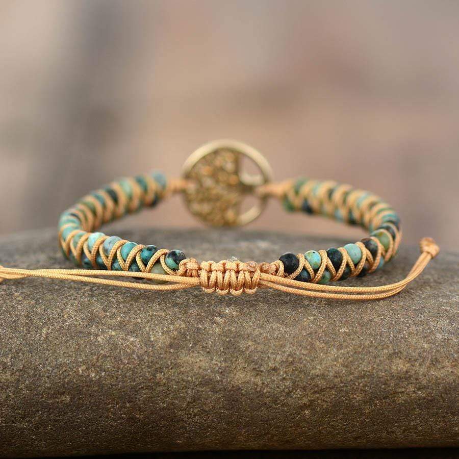 "Life Eternal" Bracelet in African Turquoise