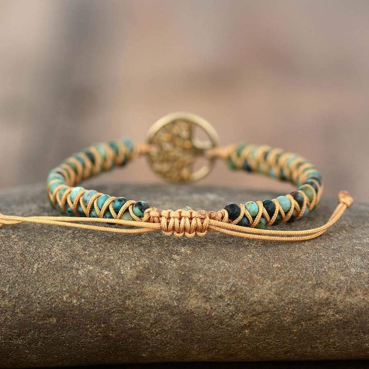 "Life Eternal" Bracelet in African Turquoise