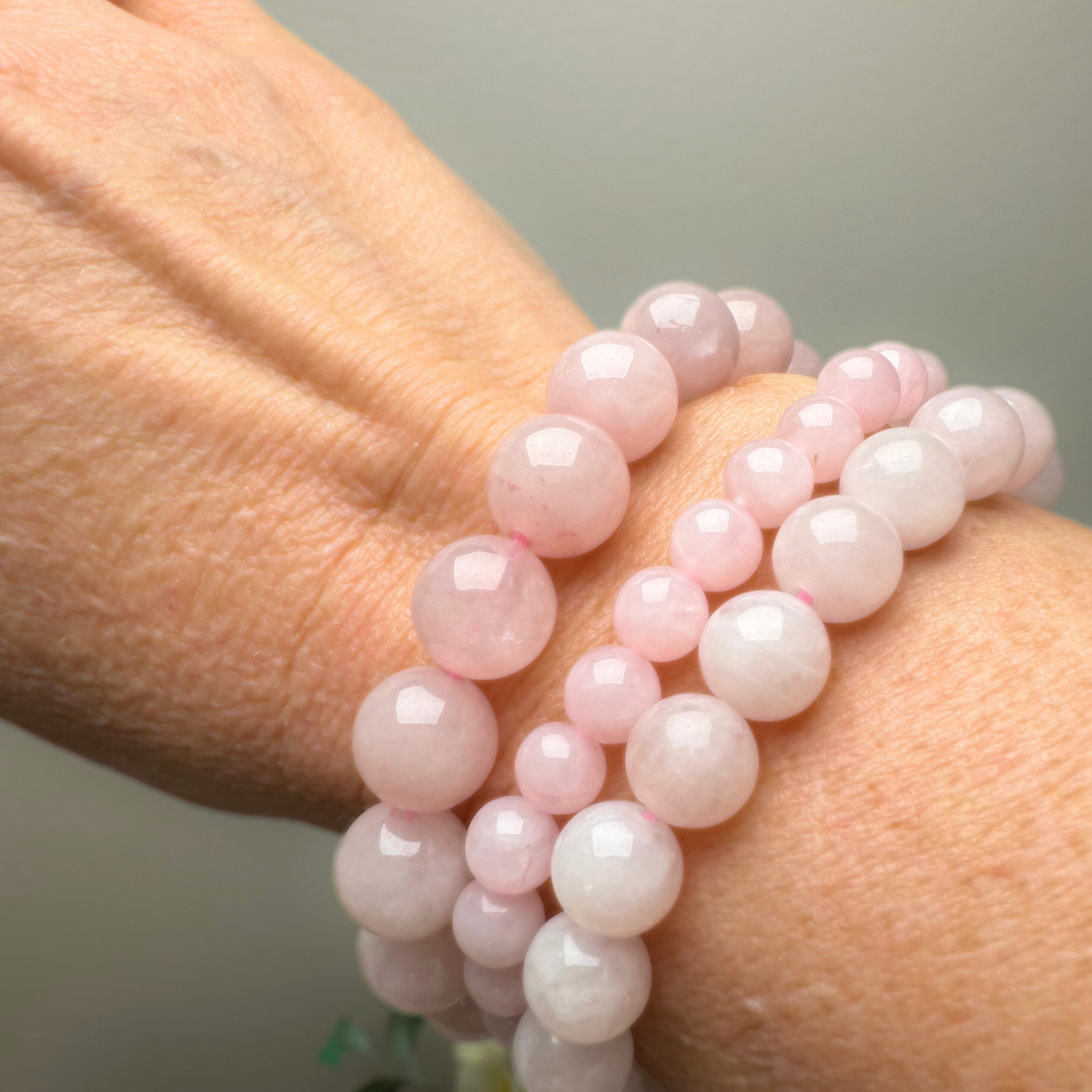 "Unconditional Love" Bracelet in Rose Quartz